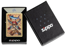 Load image into Gallery viewer, Zippo - Customized Message on for Guy Harvey Pirate Skull and Treasure Map 48966