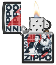 Load image into Gallery viewer, Zippo Lighter - Custom Engraved with Your Message for Lighter, Metal, Black, One Size 46475