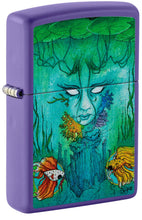 Load image into Gallery viewer, Zippo Lighter - Personalized Customize Message Engrave on Backside Outdoor Wild Nature Mountain Moon Scene Lighter Sean Dietrich Underwater Scene 48630