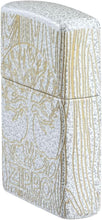Load image into Gallery viewer, Zippo - Customized Message on Tree of Life Woodgrain Glacier Pocket 46697