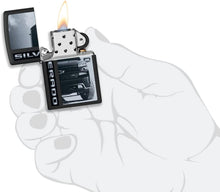 Load image into Gallery viewer, Zippo Chevy Silverado Truck Black Matte Pocket Lighter