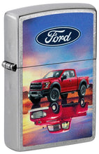 Load image into Gallery viewer, Zippo Lighter - Custom Engraved with Your Message for Ford F-Series Design Street Chrome Pocket Lighter 46220