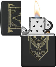 Load image into Gallery viewer, Zippo Lighter - Customized Message on for Assassins Creed , - Black Matte 48669