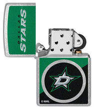 Load image into Gallery viewer, Zippo Lighter - Custom Engraved with Your Message for NHL Dallas Stars 2024 Street Chrome Pocket Lighter 46189