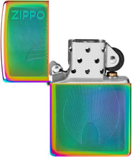 Load image into Gallery viewer, Zippo Dimensional Flame Design Multi Color Pocket Lighter