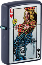 Load image into Gallery viewer, Zippo Lighter- Personalized Ace of Spades Card Game Queen of Hearts 48723