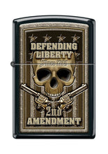 Load image into Gallery viewer, Zippo Lighter- Personalized Engrave for Second Amendment Defending Liberty Z5264