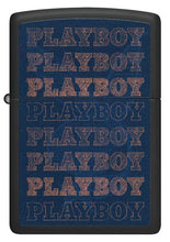 Load image into Gallery viewer, Zippo Lighter - Custom Engraved with Your Message for Black Light Rabbit Design Black Matte Pocket Lighter 46272