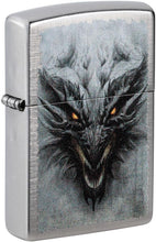 Load image into Gallery viewer, Zippo Lighter- Personalized Message Engrave for Dragon Glowing Eyes 48732
