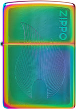 Load image into Gallery viewer, Zippo Dimensional Flame Design Multi Color Pocket Lighter