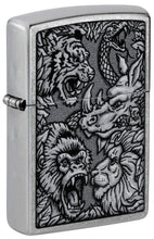 Load image into Gallery viewer, Zippo Lighter- Personalized Engrave Jungle Design #48567