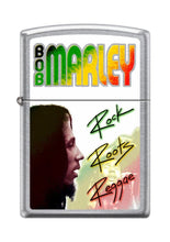 Load image into Gallery viewer, Zippo Lighter- Bob Marley Street Chrome Windproof Lighter #Z481