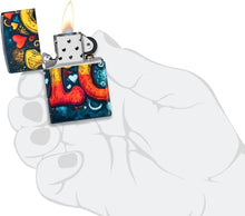 Load image into Gallery viewer, Zippo Lighter - Customized Message on Love Mural 540 Matte Pocket Lighter 46283