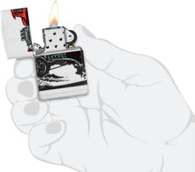 Load image into Gallery viewer, Zippo Lighter - Custom Message Engrave on Backside Hot Rod Car - 540 Color 48660