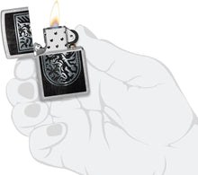 Load image into Gallery viewer, Zippo Lighter- Personalized Message Engrave for Dragon Dragon Shield 48730