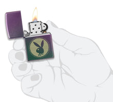 Load image into Gallery viewer, Zippo Lighter - Personalized Customize Message Engrave on Backside for Playboy Bunny (Iridescent 48380)
