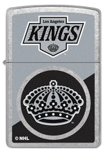 Load image into Gallery viewer, Zippo Lighter - Custom Engraved with Your Message for NHL LA Kings 2024 Street Chrome Pocket Lighter 46194