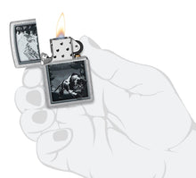 Load image into Gallery viewer, Zippo Lighter- Personalized Engrave Animals Outdoors Nature Mountain Lion 48381