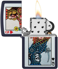 Load image into Gallery viewer, Zippo Lighter- Personalized Ace of Spades Card Game Queen of Hearts 48723