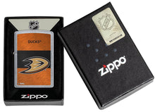 Load image into Gallery viewer, Zippo Lighter - Personalized Customize Message Engrave on Backside for Anaheim Ducks NHL Team 48028