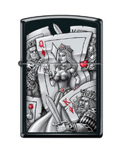 Load image into Gallery viewer, Zippo Lighter- Personalized Engrave Ace of SpadesZippo King and Queen #Z6039
