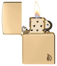 Load image into Gallery viewer, Zippo Lighter - Custom Engraved with Your Message for Lighter, Metal, Gold, One Size 46397
