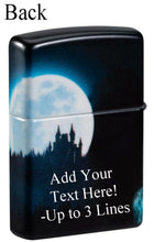 Load image into Gallery viewer, Zippo Lighter - Custom Message Engrave on Backside Horror Wolf - 540 Color 48923