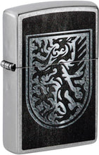Load image into Gallery viewer, Zippo Lighter- Personalized Message Engrave for Dragon Dragon Shield 48730