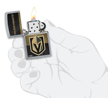 Load image into Gallery viewer, Zippo Lighter - Personalized Customize Message Engrave on Backside for Vegas Golden Knights NHL Team 48057