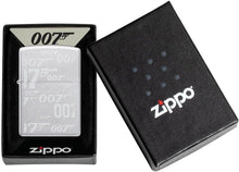 Load image into Gallery viewer, Zippo Lighter- Personalized Message Engrave for James Bond 007 Motif 48735
