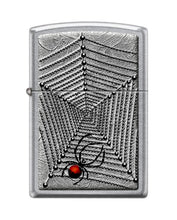 Load image into Gallery viewer, Zippo Lighter- Personalized Engrave Spiderweb #Z5401