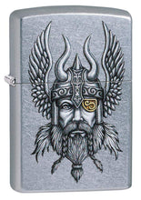 Load image into Gallery viewer, Zippo Lighter- Personalized Engrave on Viking Design Warrior #29871