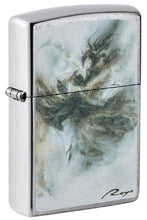 Load image into Gallery viewer, Zippo Lighter - Personalized Custom Message Engraved on Backside for Special Designs Windproof Lighter (Luis Royo Ethereal Swirling 49766)