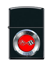 Load image into Gallery viewer, Zippo Lighter- Personalized for Chevy Chevrolet Corvette Rays Checkered #Z5321