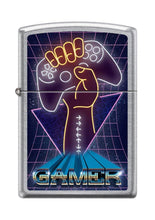 Load image into Gallery viewer, Zippo Lighter- Personalized Engrave Gamer Design Gamer Retro Arcade Z5225