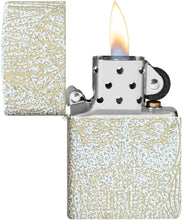 Load image into Gallery viewer, Zippo - Customized Message on Tree of Life Woodgrain Glacier Pocket 46697