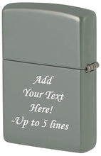 Load image into Gallery viewer, Zippo Lighter- Personalized Engrave for Skull Series2 Death Kiss Sage #48594