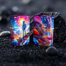 Load image into Gallery viewer, Zippo Lighter - Customized Message on Mushroom Forest 540 Matte Pocket 46433