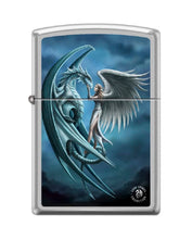 Load image into Gallery viewer, Zippo Lighter -for Anne Stokes Dragons Girls Woman Fantasy Wings #Z5336