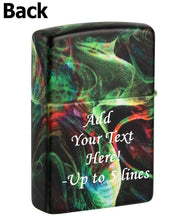Load image into Gallery viewer, Zippo Lighter- Personalized Engrave for Geometric Glow in The Dark 48774