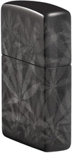 Load image into Gallery viewer, Zippo Lighter - Customized Message on Leaf , Photo 360 - High Polish Black 48924