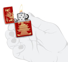 Load image into Gallery viewer, Zippo Lighter- Personalized Message Engrave for Dragon Eastern Design #49517