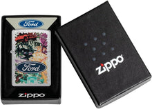Load image into Gallery viewer, Zippo Lighter - Personalized Customize Message Engrave on Backside for Ford Design Zippo Lighter (Fords Motor Icons 48755)