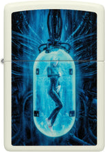 Load image into Gallery viewer, Zippo Tube Woman Design Glow in The Dark Matte Pocket Lighter