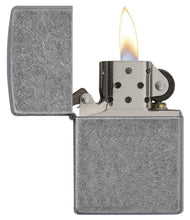 Load image into Gallery viewer, Zippo Lighter - Personalized Custom Message Engrave Chrome Windproof Lighter Armor Antique Silver Plate 28973