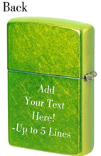 Load image into Gallery viewer, Zippo Lighter - Customized Message on Steampunk Skeleton Lurid Pocket 46709