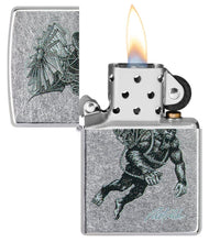 Load image into Gallery viewer, Zippo Lighter - Personalized Custom Message Engraved on Backside for Special Designs Windproof Lighter (Sasquatch Getaway 49765)