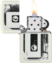 Load image into Gallery viewer, Zippo - Customized Message on Cassette Tape Glow in The Dark Pocket 46429