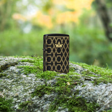 Load image into Gallery viewer, Zippo Lighter - Customized Message Queen of Bud, Laser 360 - Black Matte 46684