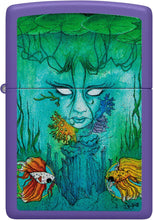 Load image into Gallery viewer, Zippo Sean Dietrich Brackish Design Purple Matte Pocket Lighter
